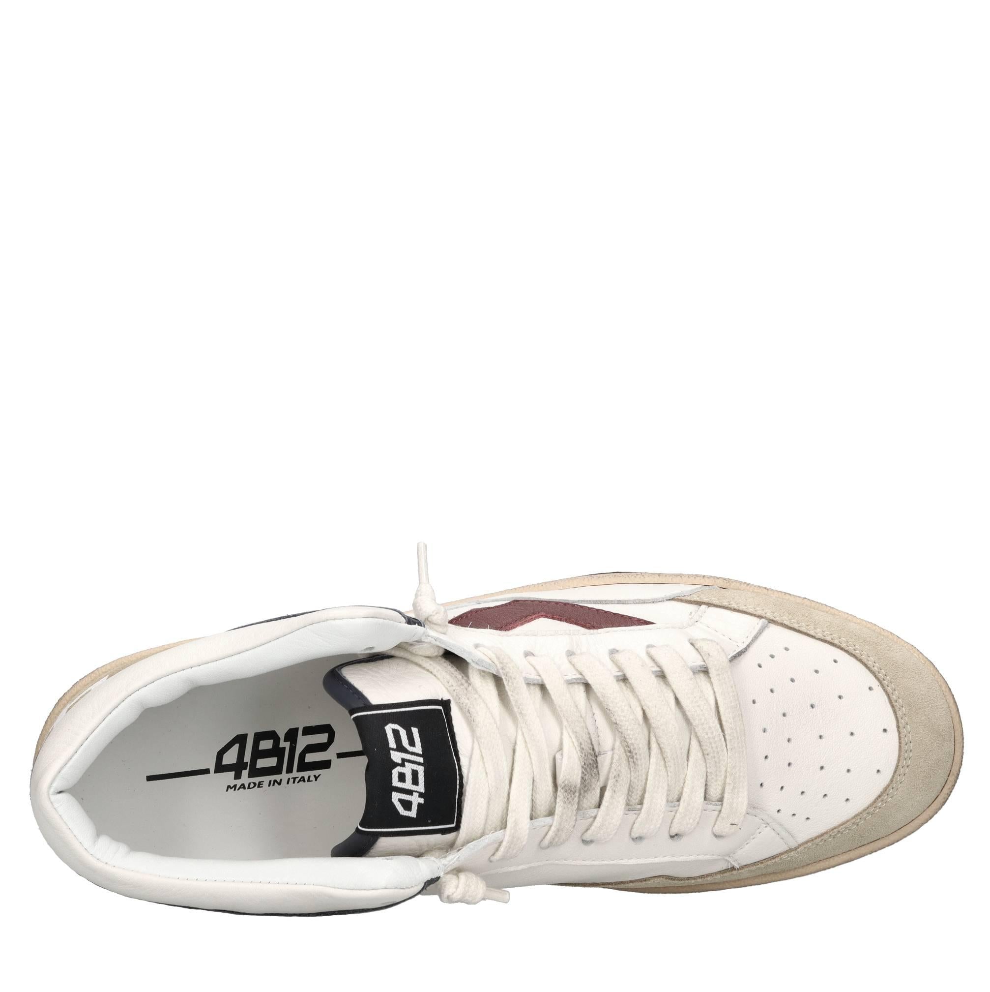 Sneakers in pelle e camoscio 