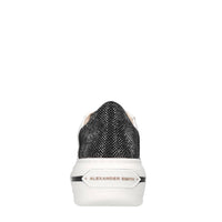 Sneakers in pelle,ecopelle e strass 