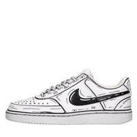 Sneakers in ecopelle e tessuto 