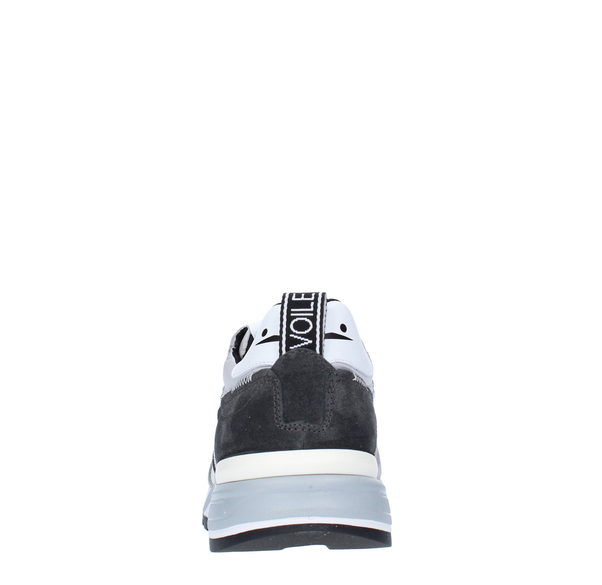 Sneakers in camoscio pelle e tessuto 