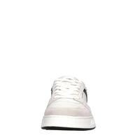 Sneakers in camoscio ed ecopelle 