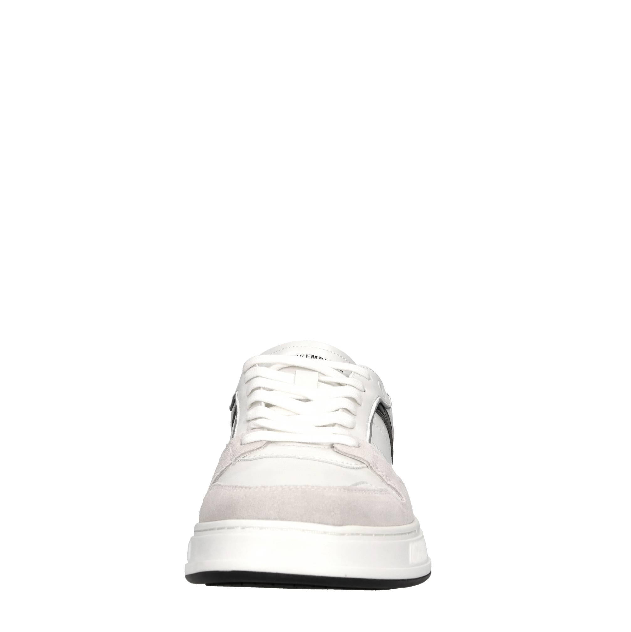 Sneakers in camoscio ed ecopelle 