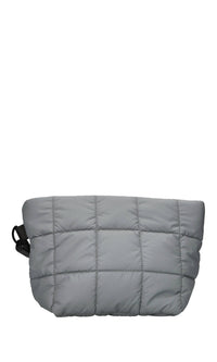 Borsa in tessuto ed ecopelle 