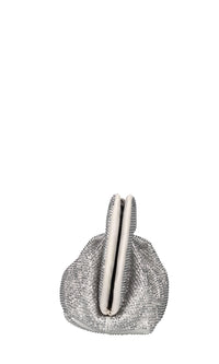 Borsa Gea in tessuto e strass 