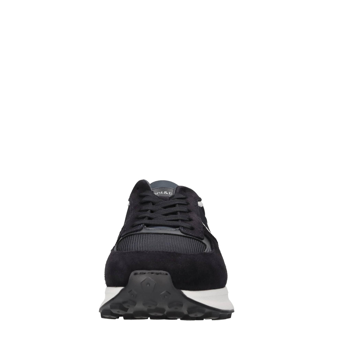 Sneakers in camoscio,pelle e tessuto 