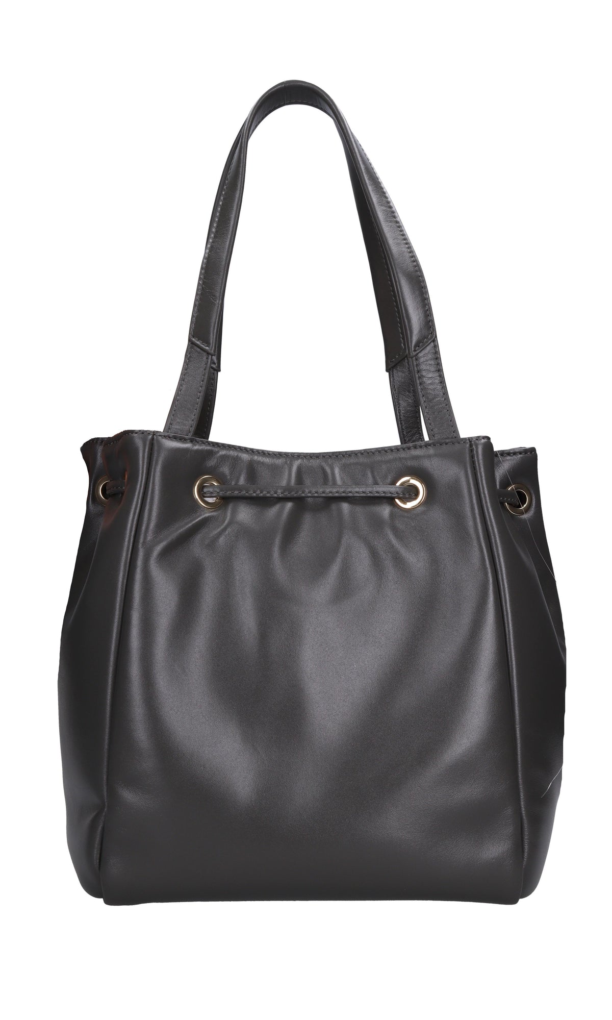 Borsa GIANT LOGO in pelle 
