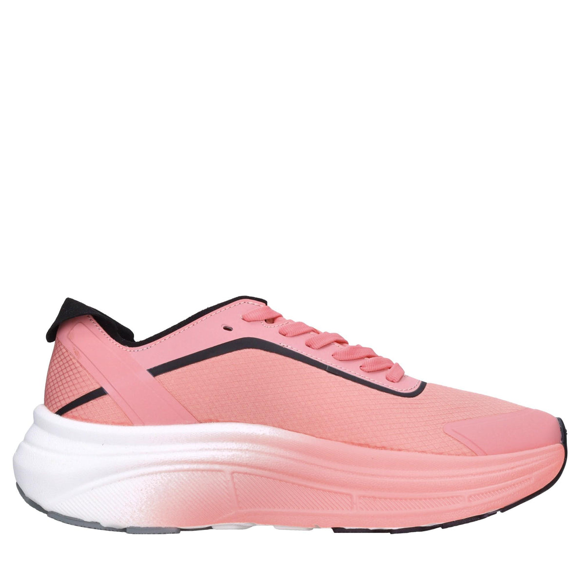 Sneakers in ecopelle e tessuto 