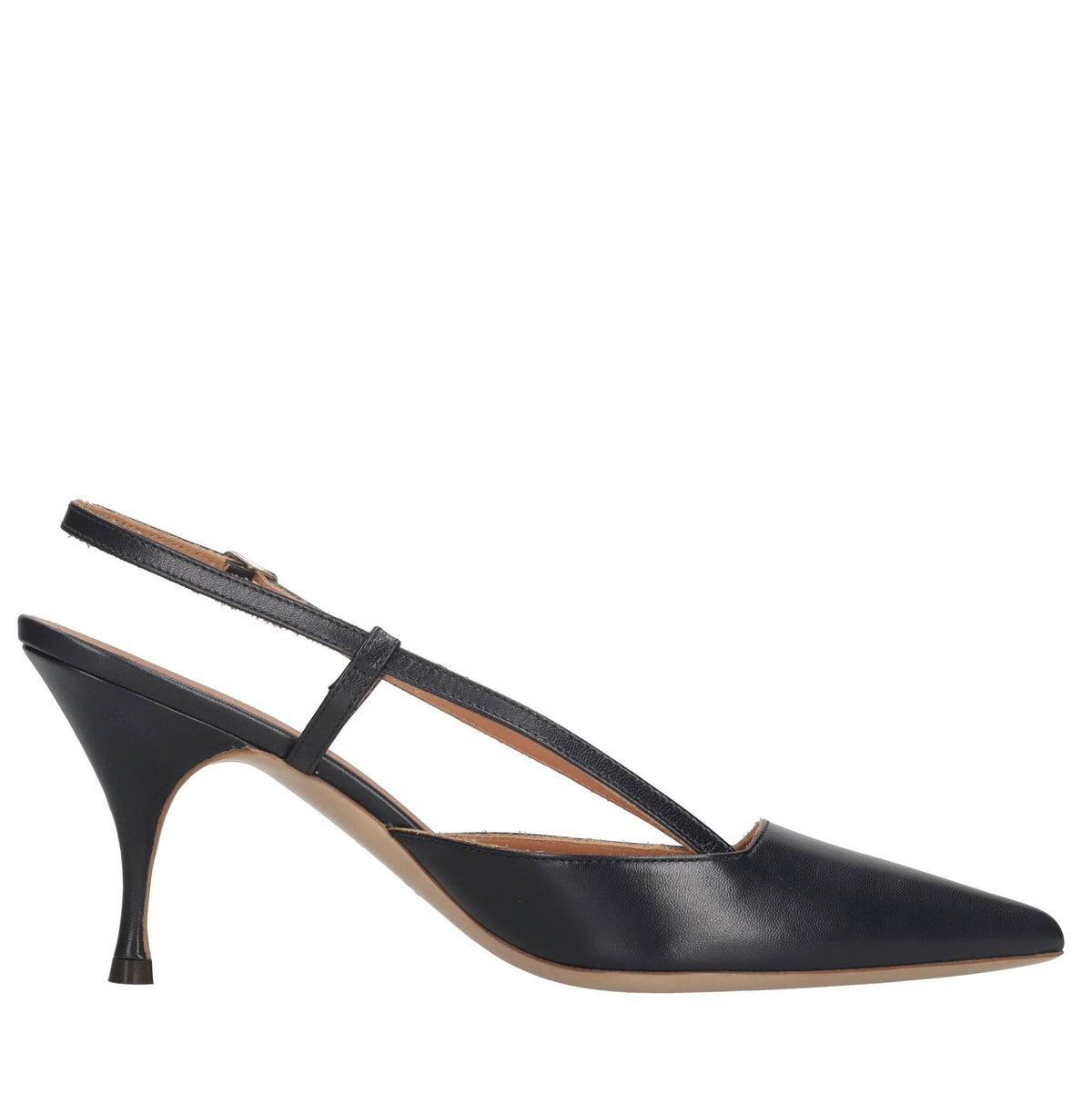 Décolleté slingback Rush in pelle 