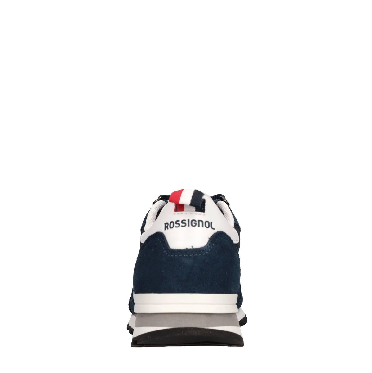 Sneakers in camoscio e tessuto 