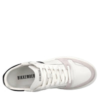 Sneakers in camoscio ed ecopelle 