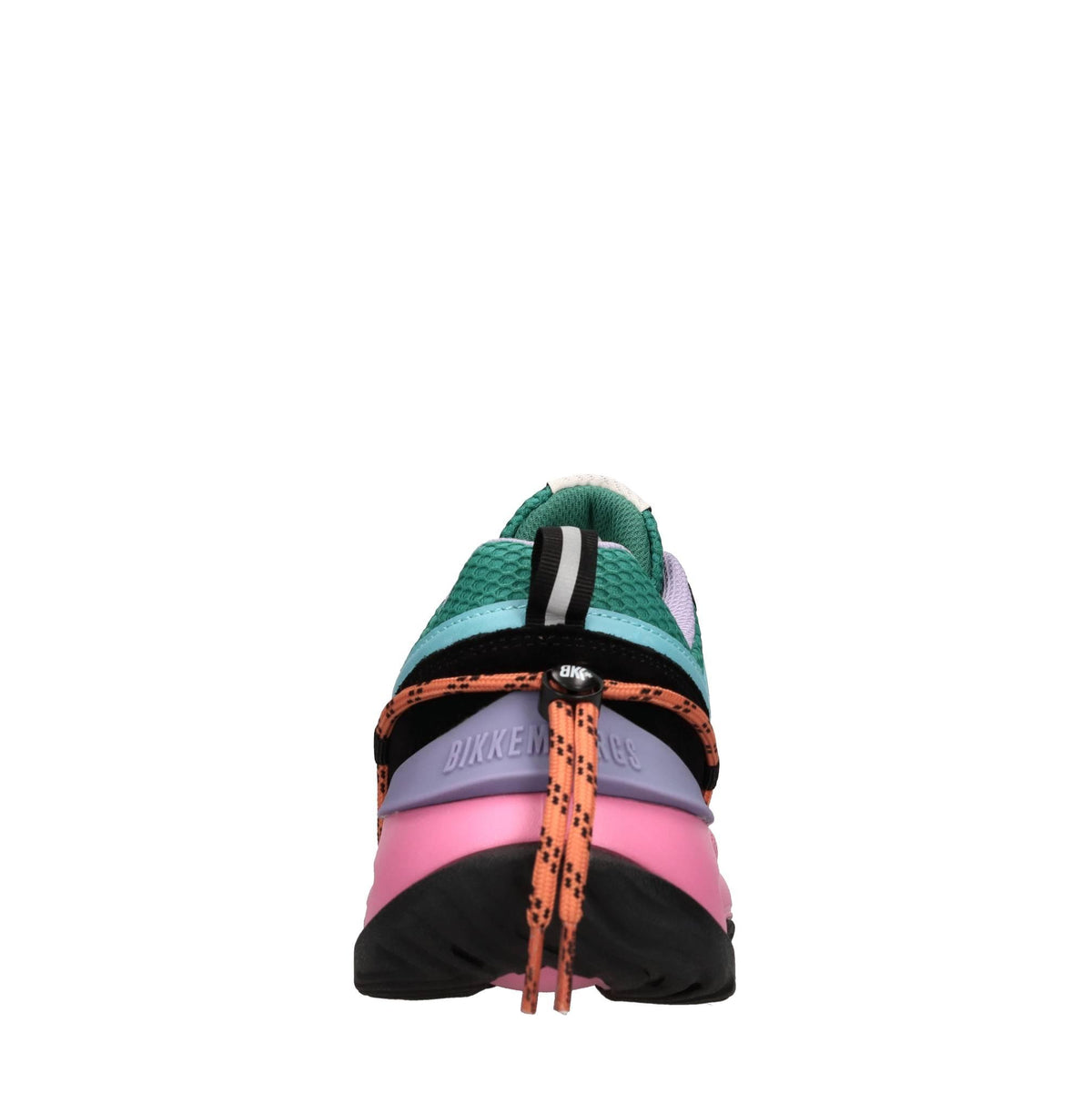 Sneakers in camoscio, ecopelle e tessuto 