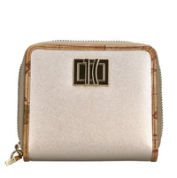 Portafoglio zip around piccolo in pelle ed ecopelle 