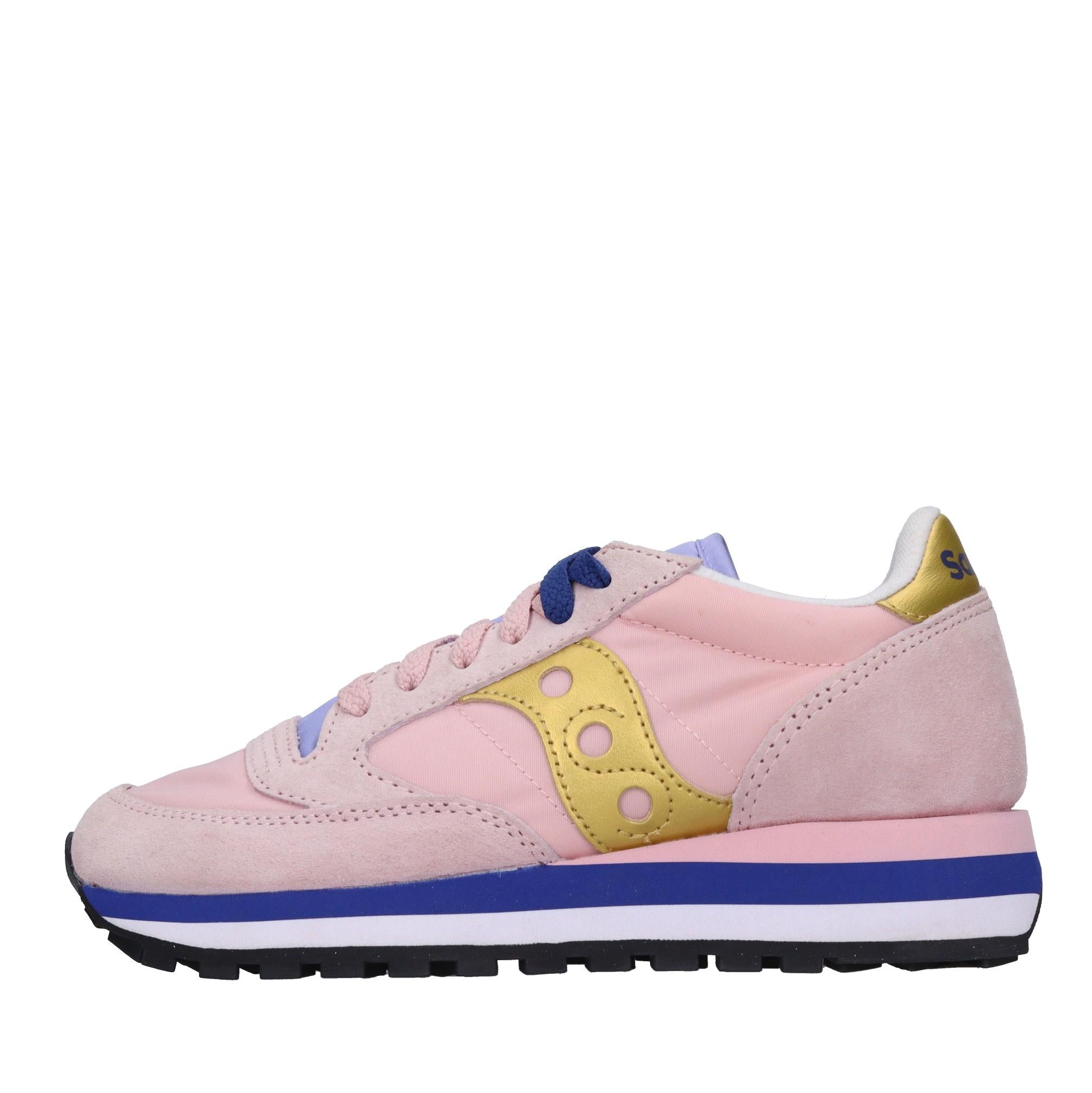 Sneakers in camoscio e tessuto 