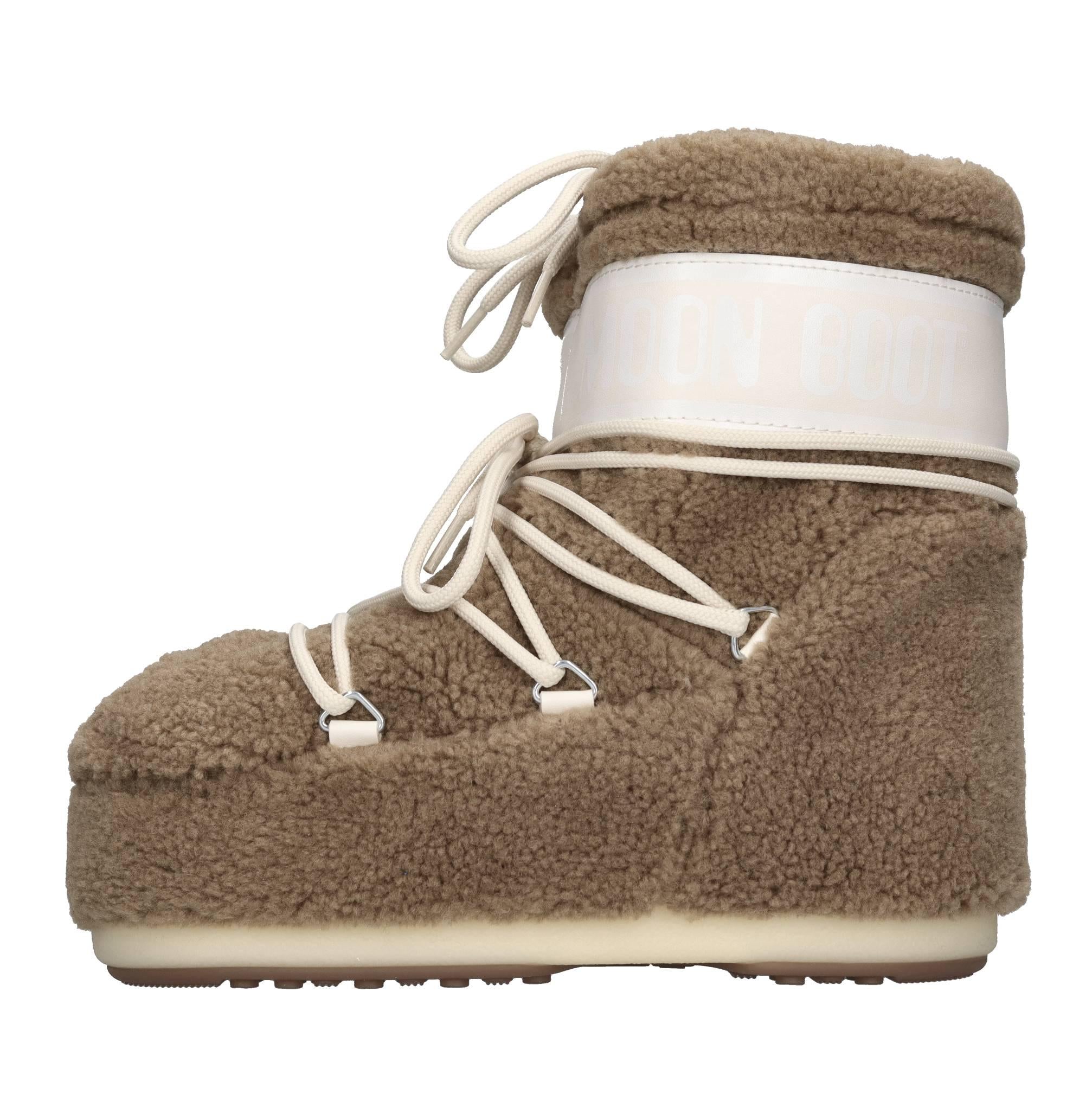 Stivaletti in eco-pelliccia ed ecopelle 