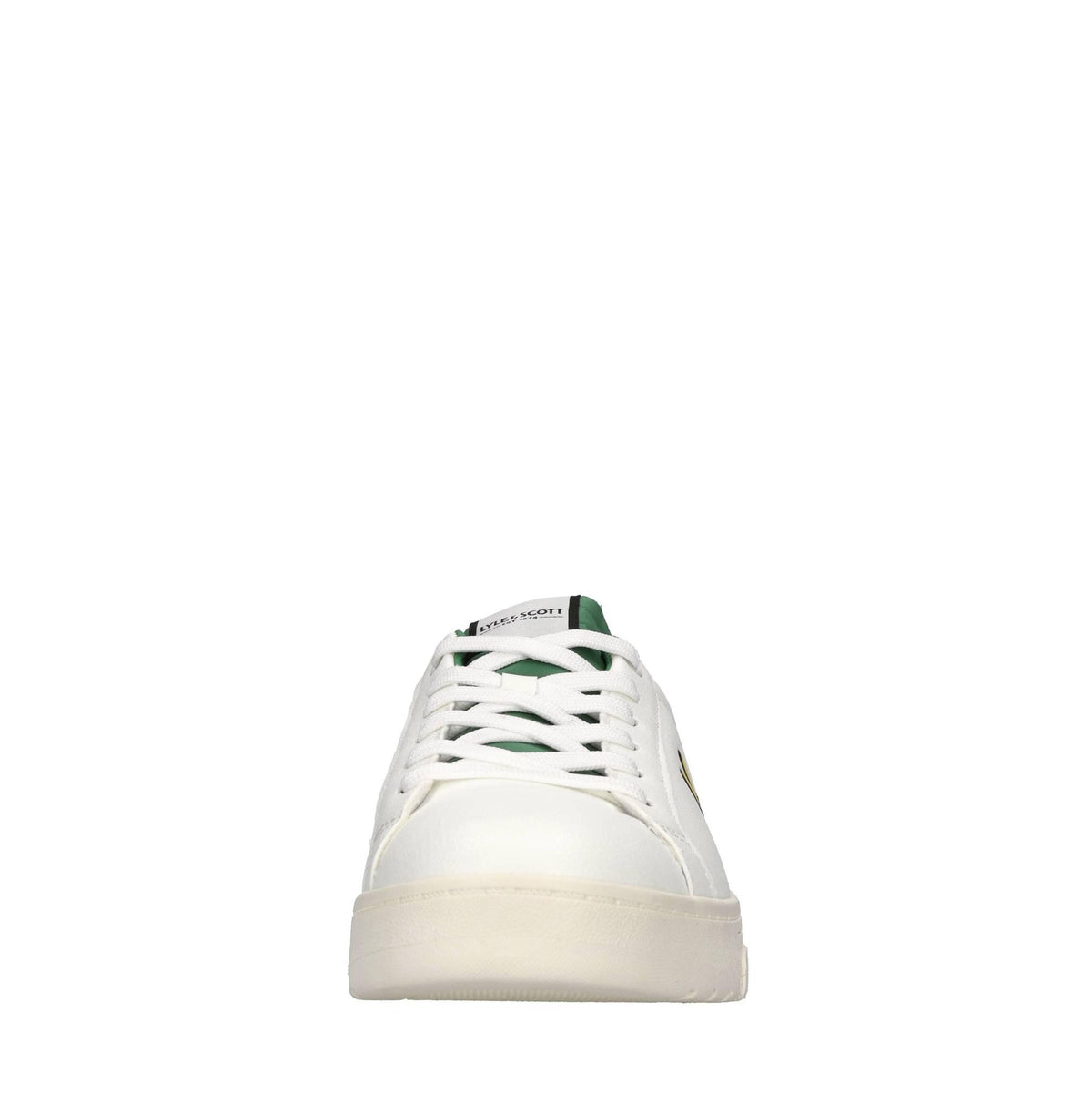 Sneakers in ecopelle e tessuto 