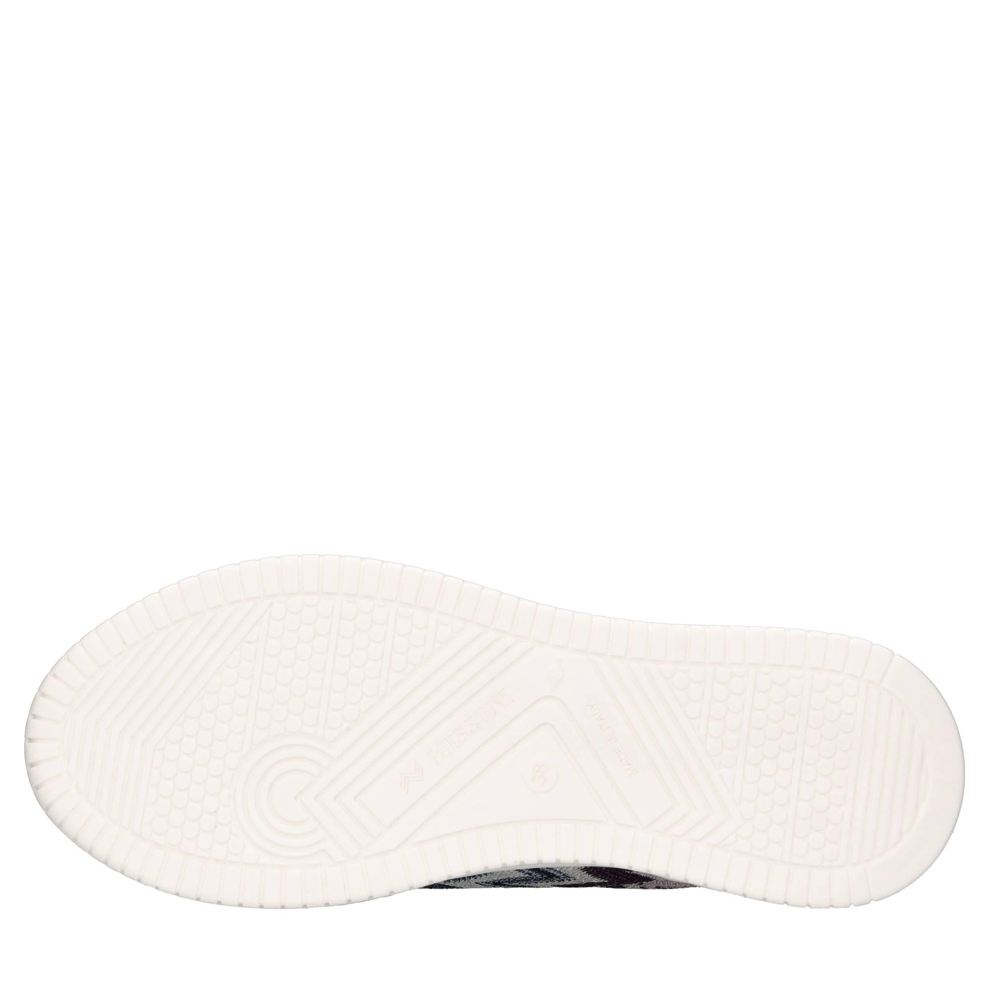 Sneakers modello MW60 in pelle e tessuto 