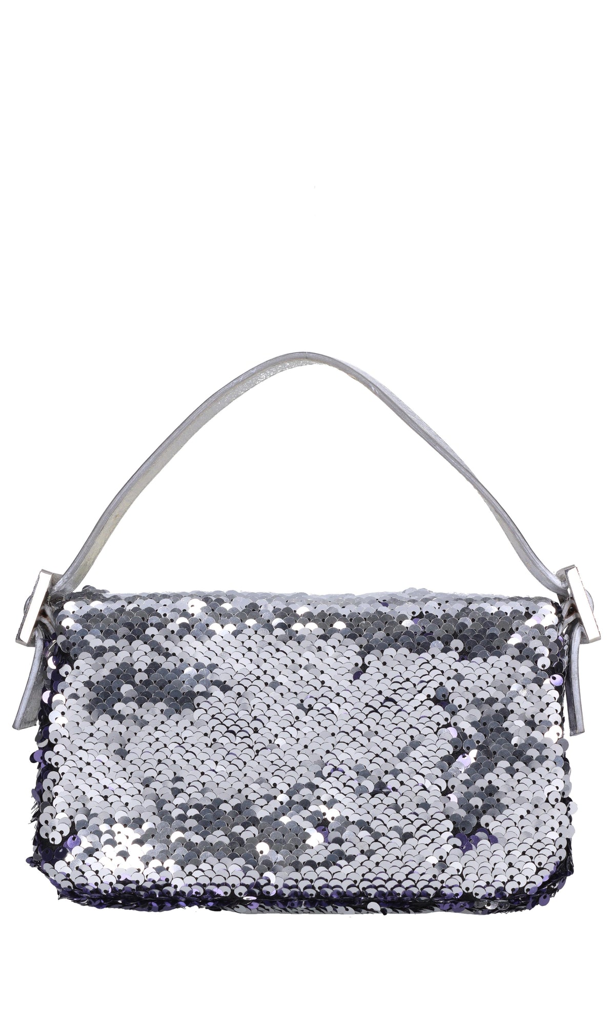 Borsa mini Habibi Sequins in pelle e paillettes 