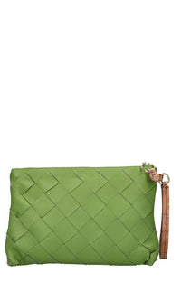Clutch in pelle ed ecopelle 
