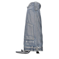 Sandali in denim 