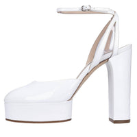 Décolleté Slingback in vernice 