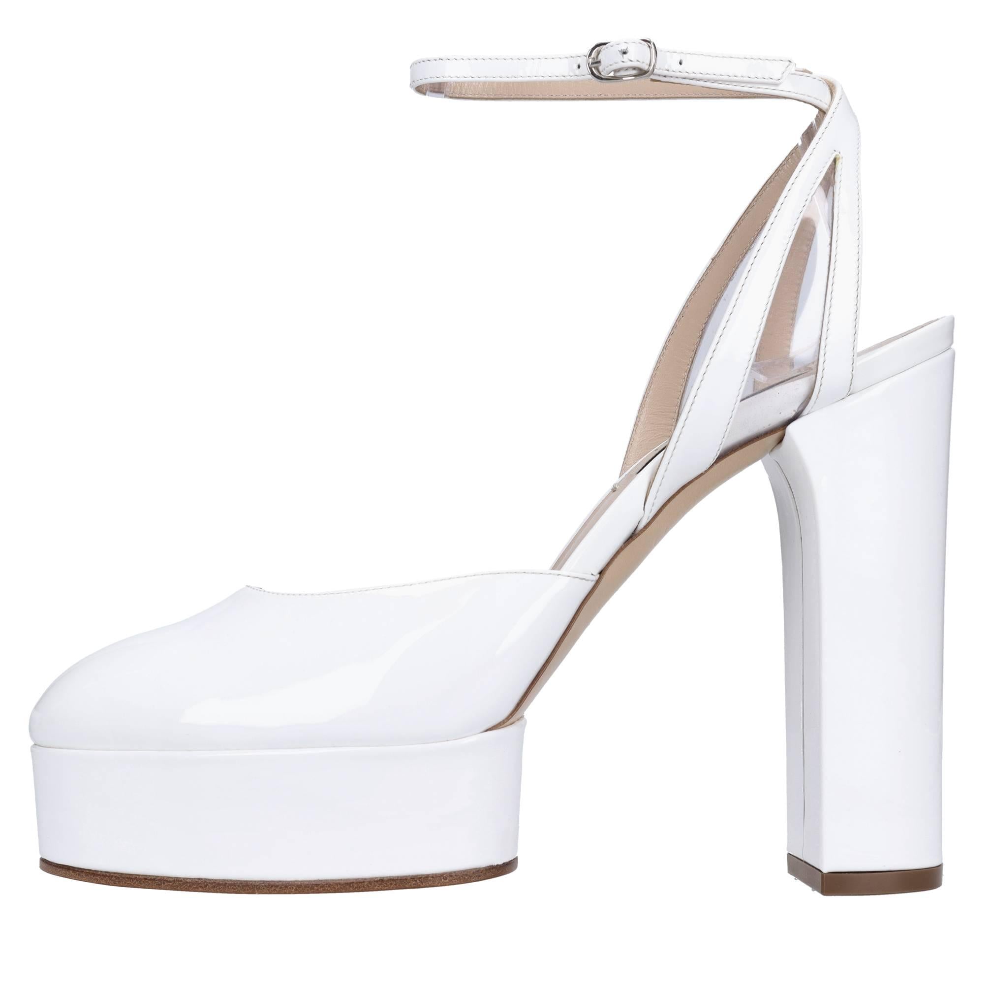 Décolleté Slingback in vernice 