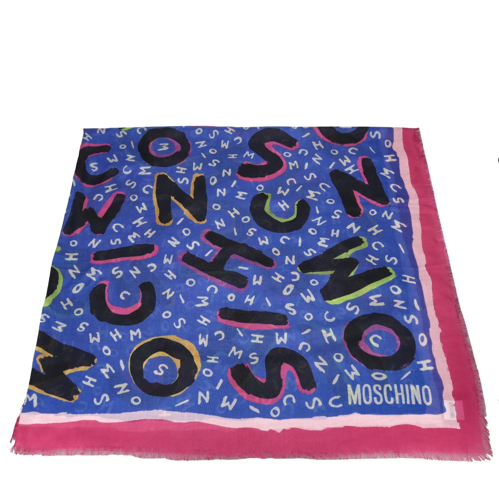Foulard in misto seta 