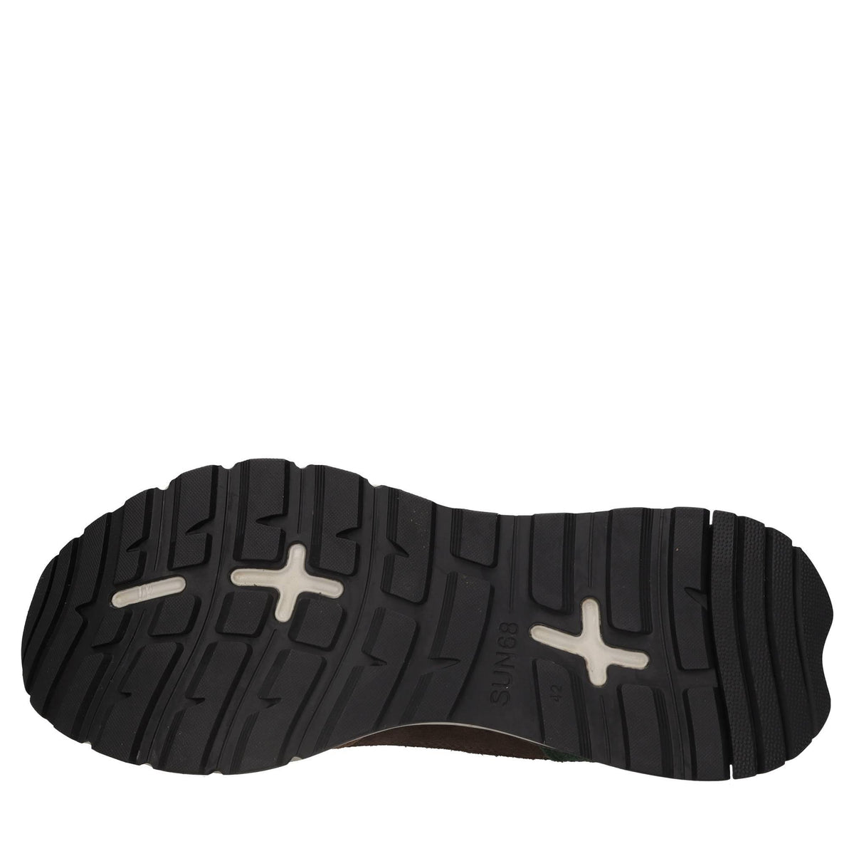 Sneakers modello Z44128 SUN68 in pelle scamosciata e tessuto traspirante 