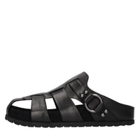 Mules in pelle 