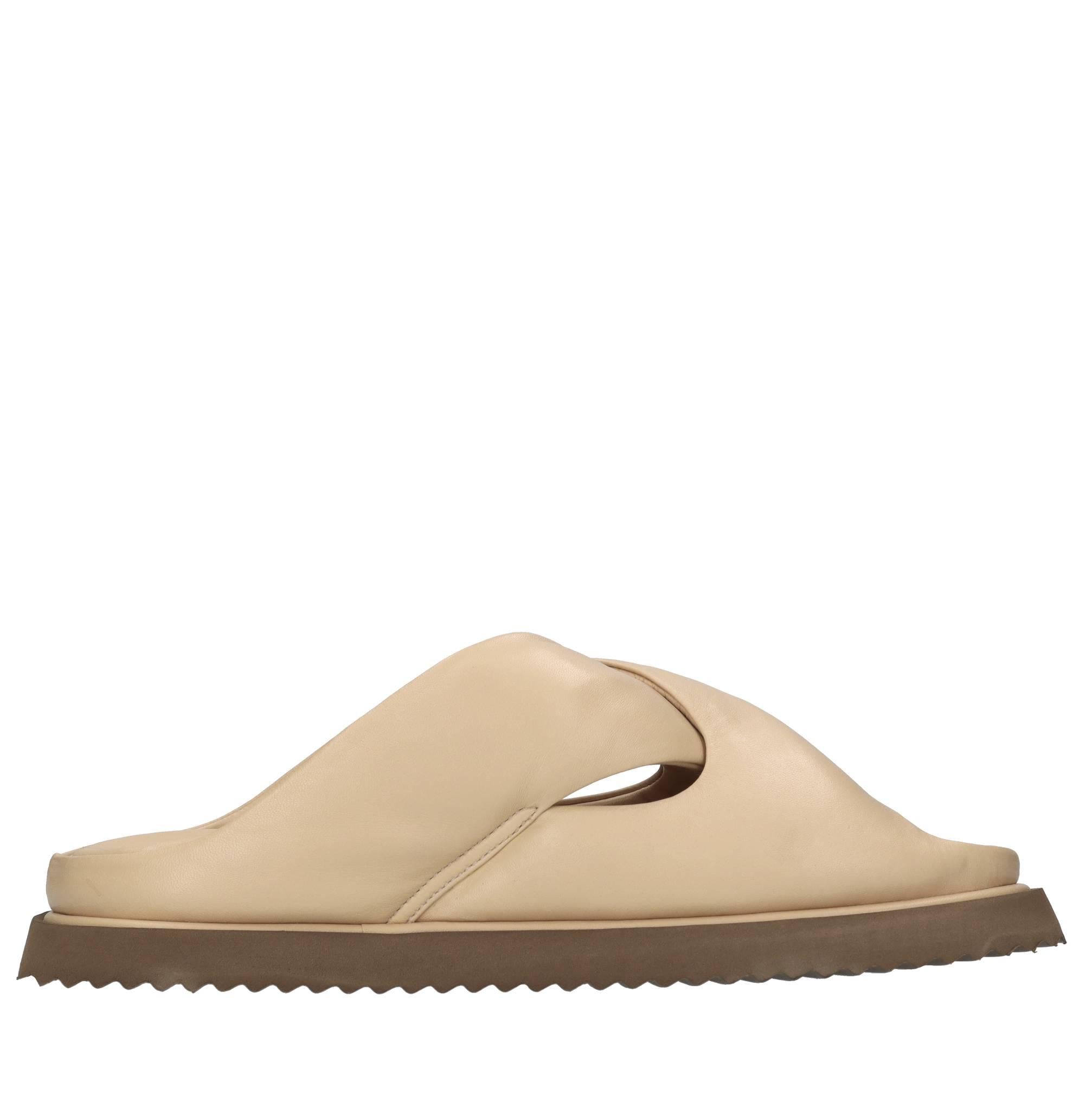 Mules in pelle 