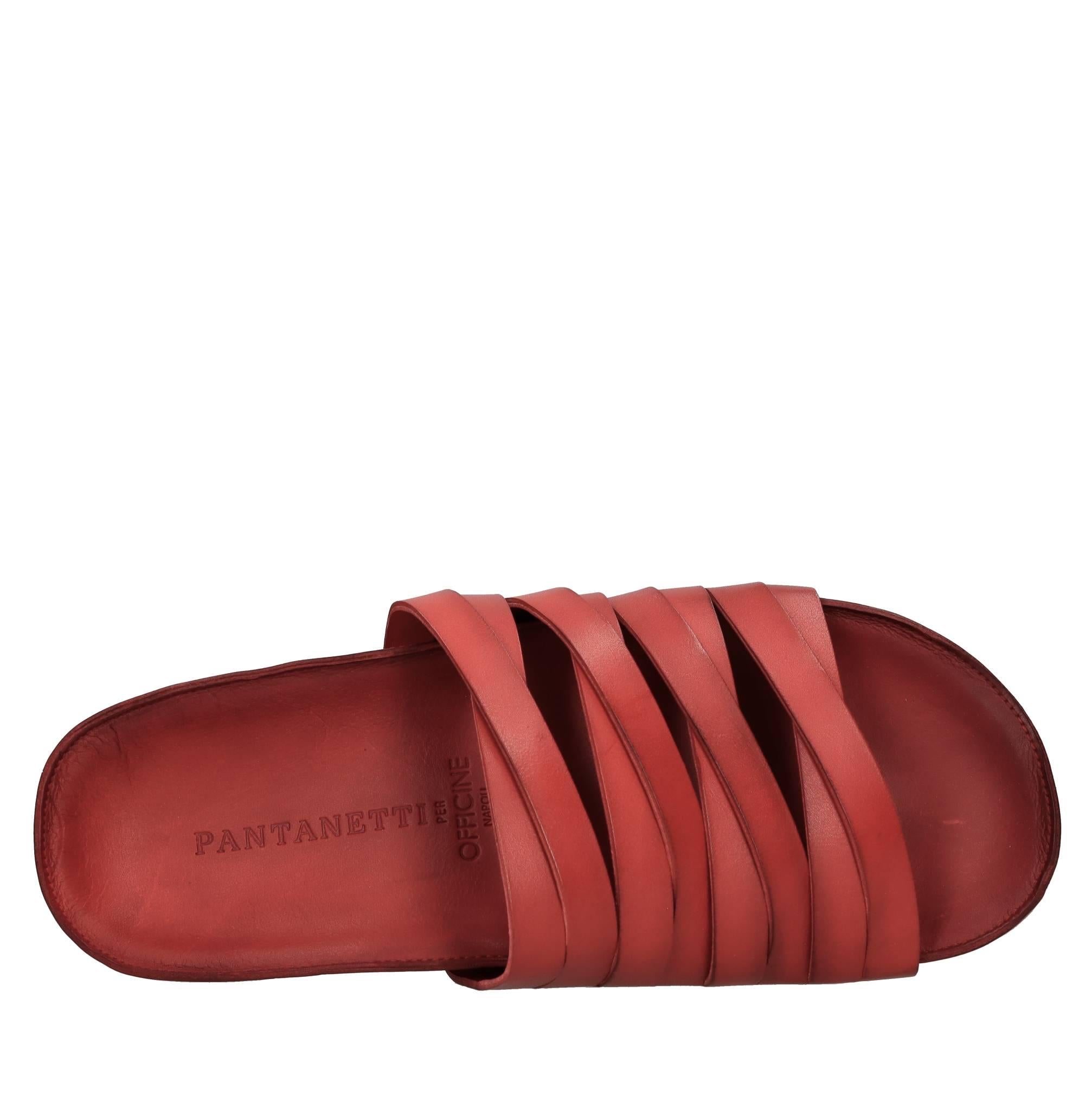 Mules in pelle 