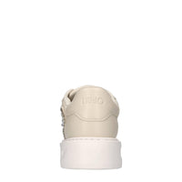 Sneakers in ecopelle e strass 