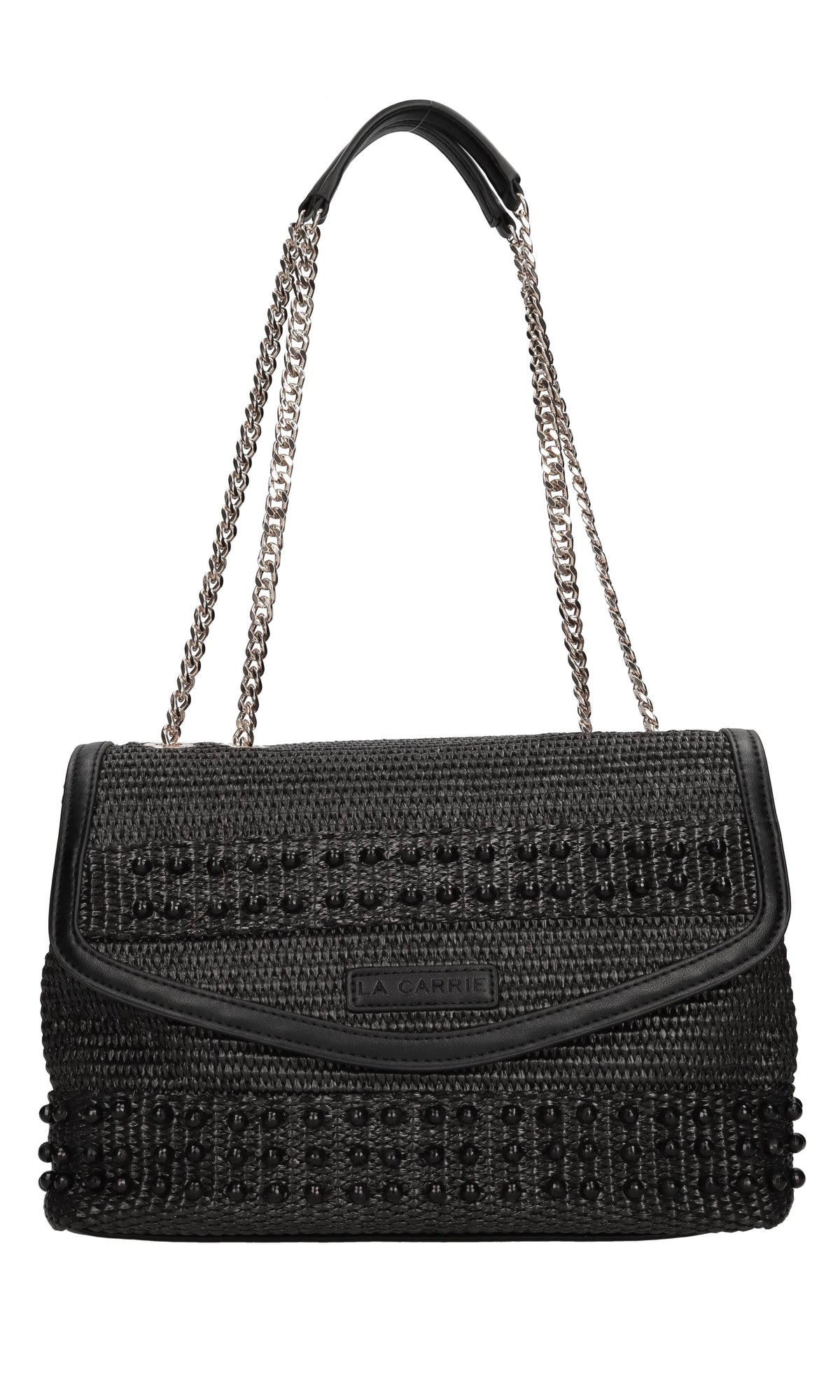 Borsa Malibu in rafia ed ecopelle 