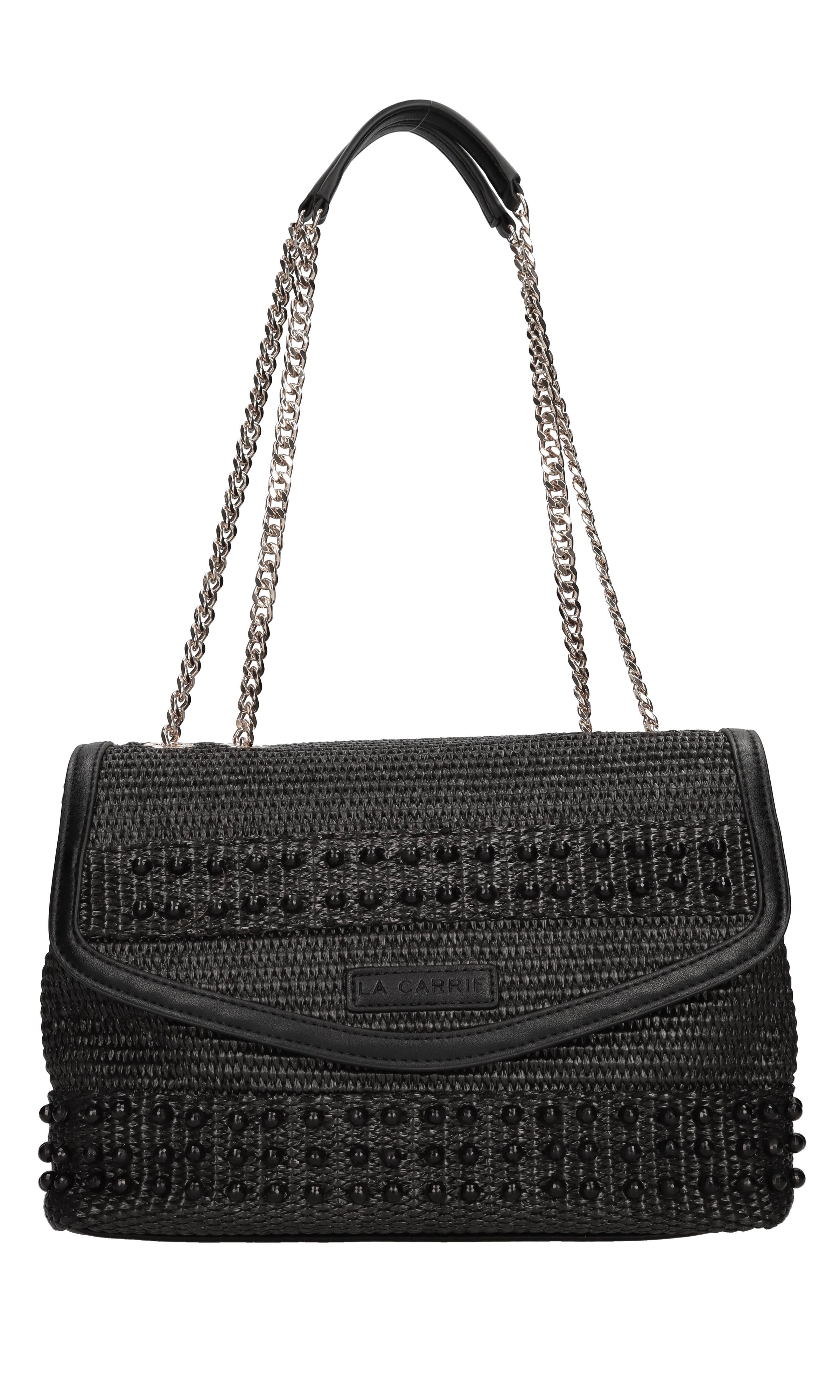 Borsa Malibu in rafia ed ecopelle 