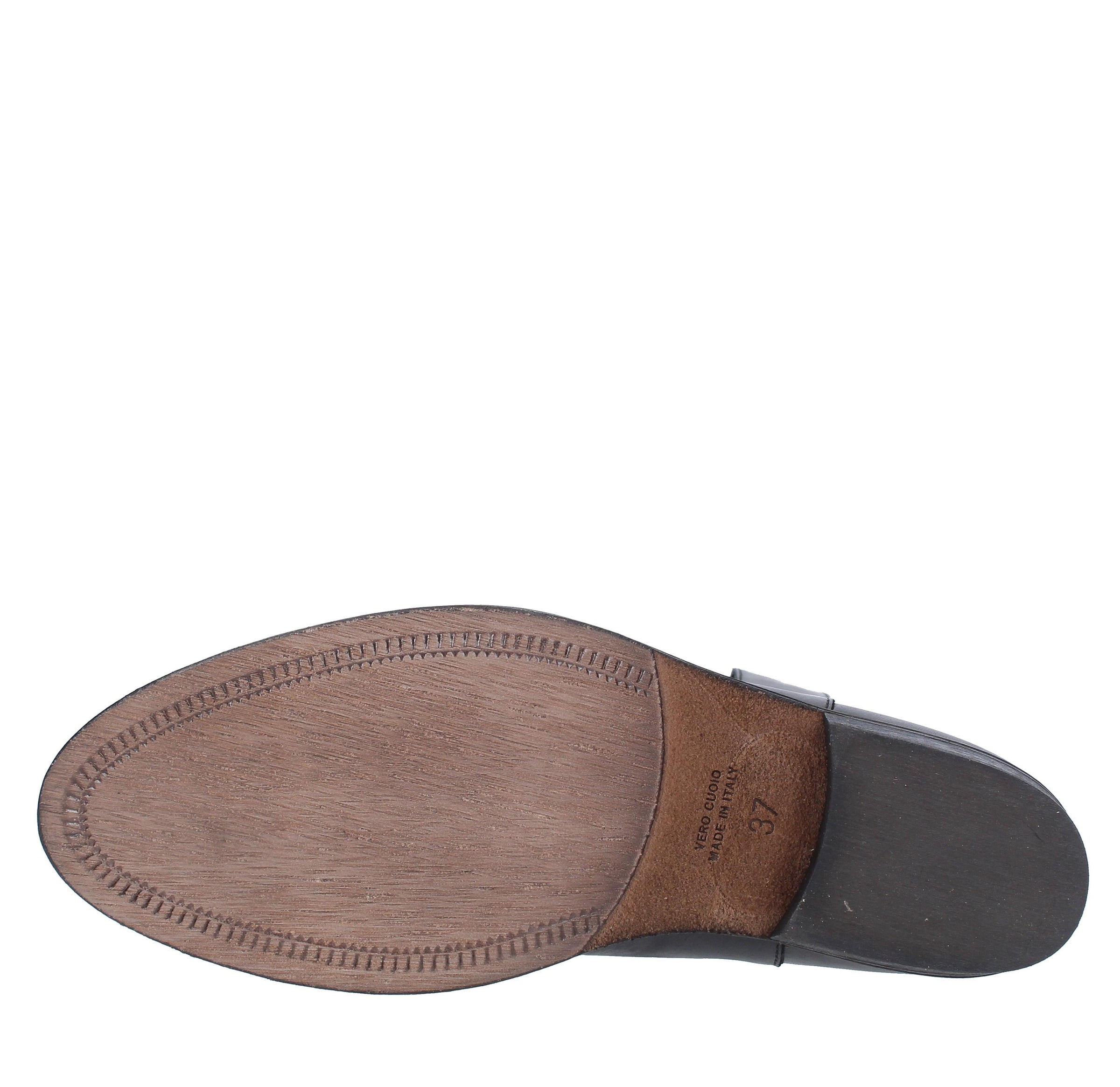 Stivaletti texani in pelle 