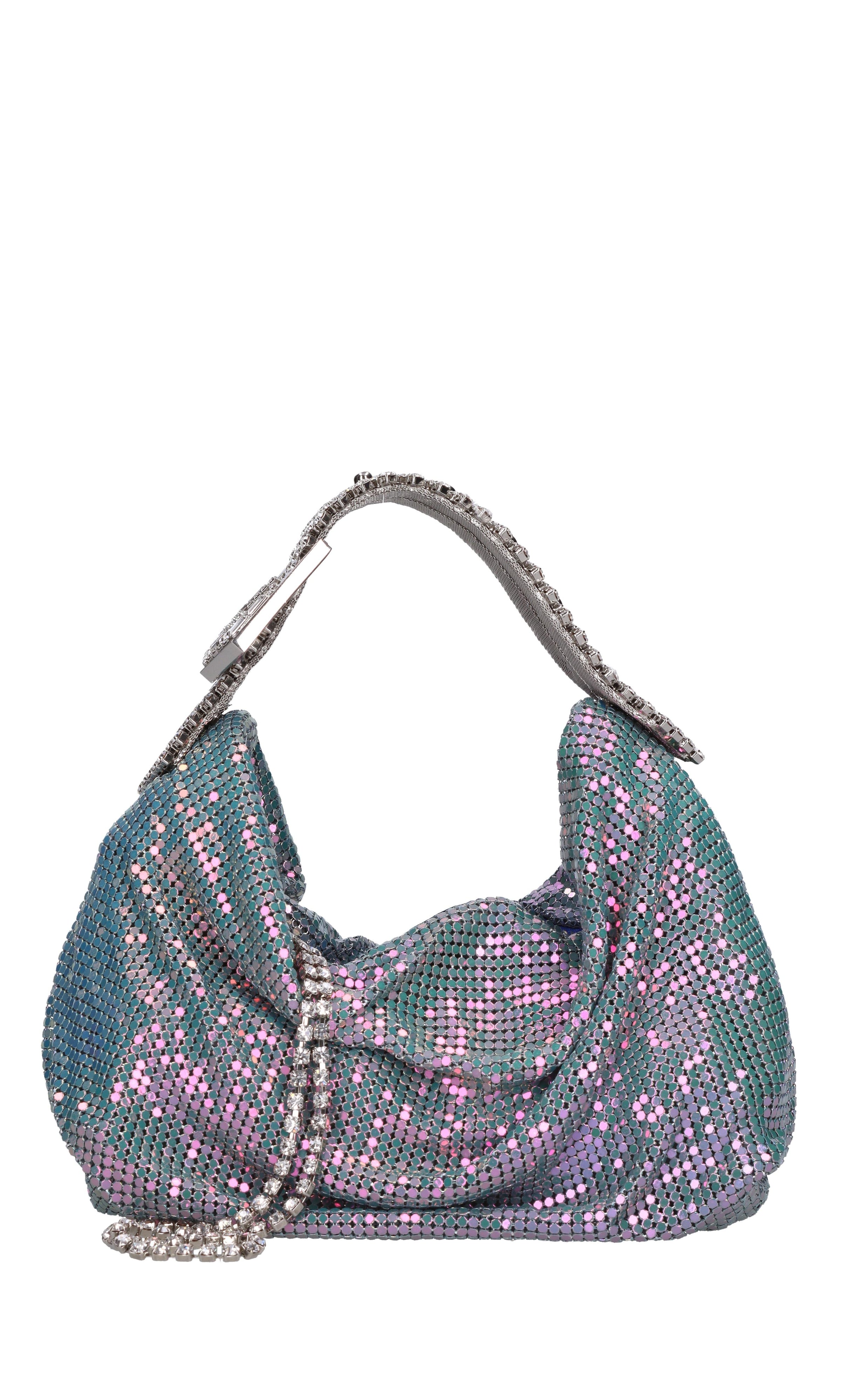 Borsa mini modello jill in maglia metallica 