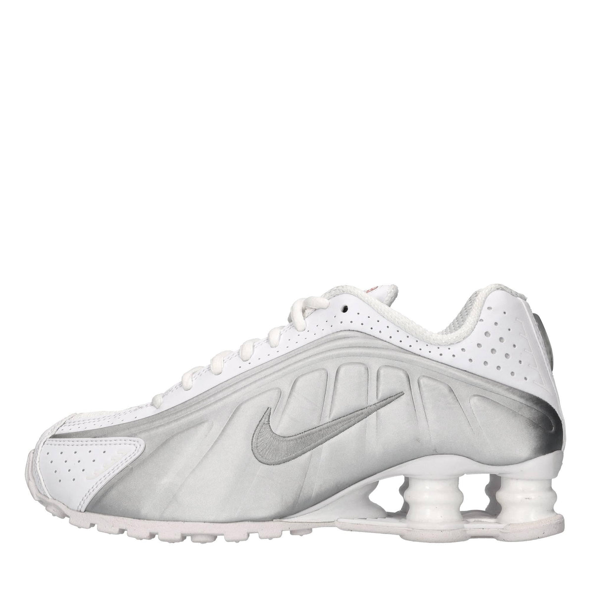 Sneakers in ecopelle e tessuto 