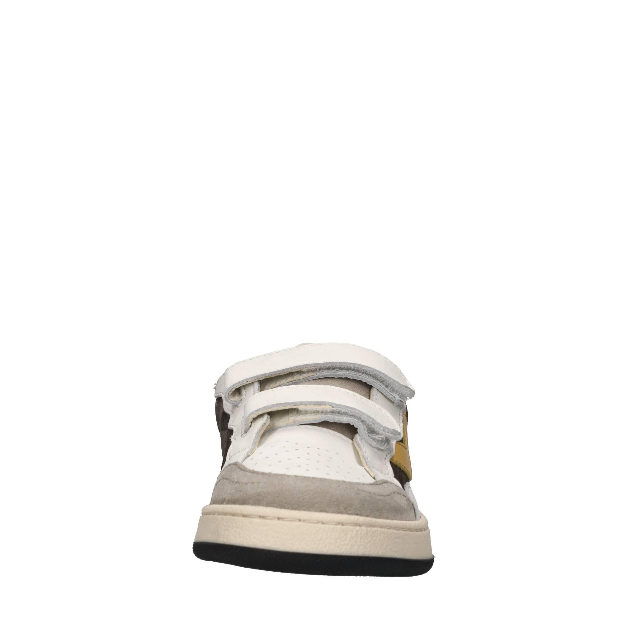 Sneakers in pelle e camoscio 