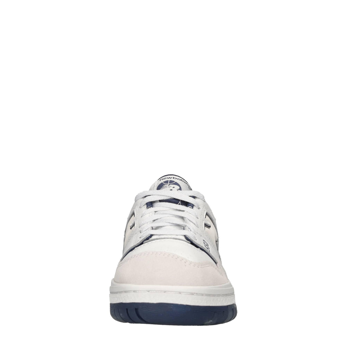 Sneakers in pelle e tessuto 