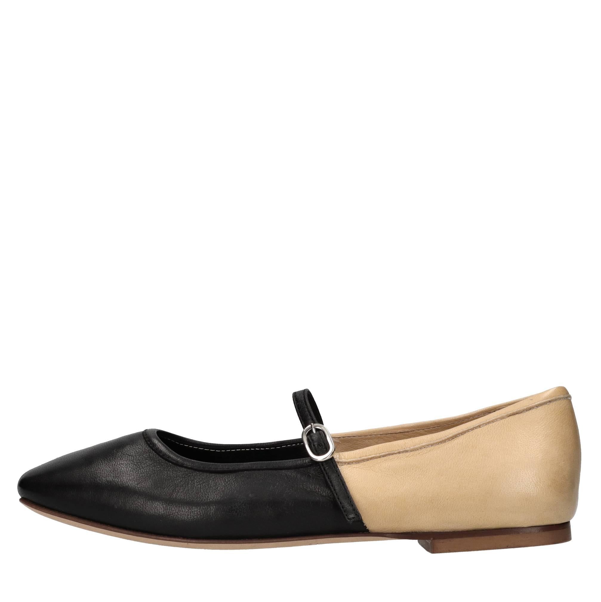 Ballerine in pelle 