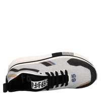 Sneakers in tessuto e strass 