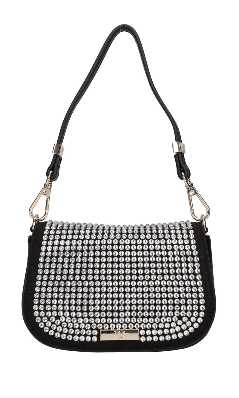 Borsa mini NIGHT ED. in ecopelle ed ecocamoscio 