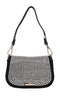 LA CARRIE NIGHT ED. mini bag in faux leather and faux suede
