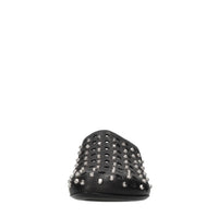 Sabot in pelle e borchie 