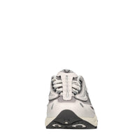 Sneakers in ecopelle e tessuto 