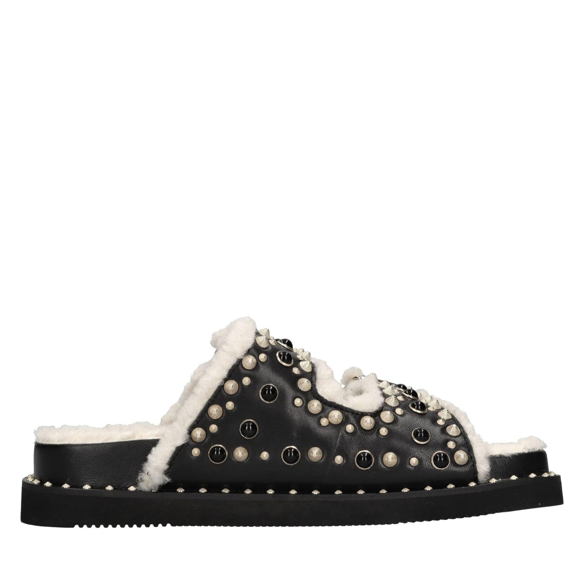 Mules in pelle 