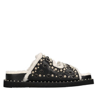 Mules in pelle 