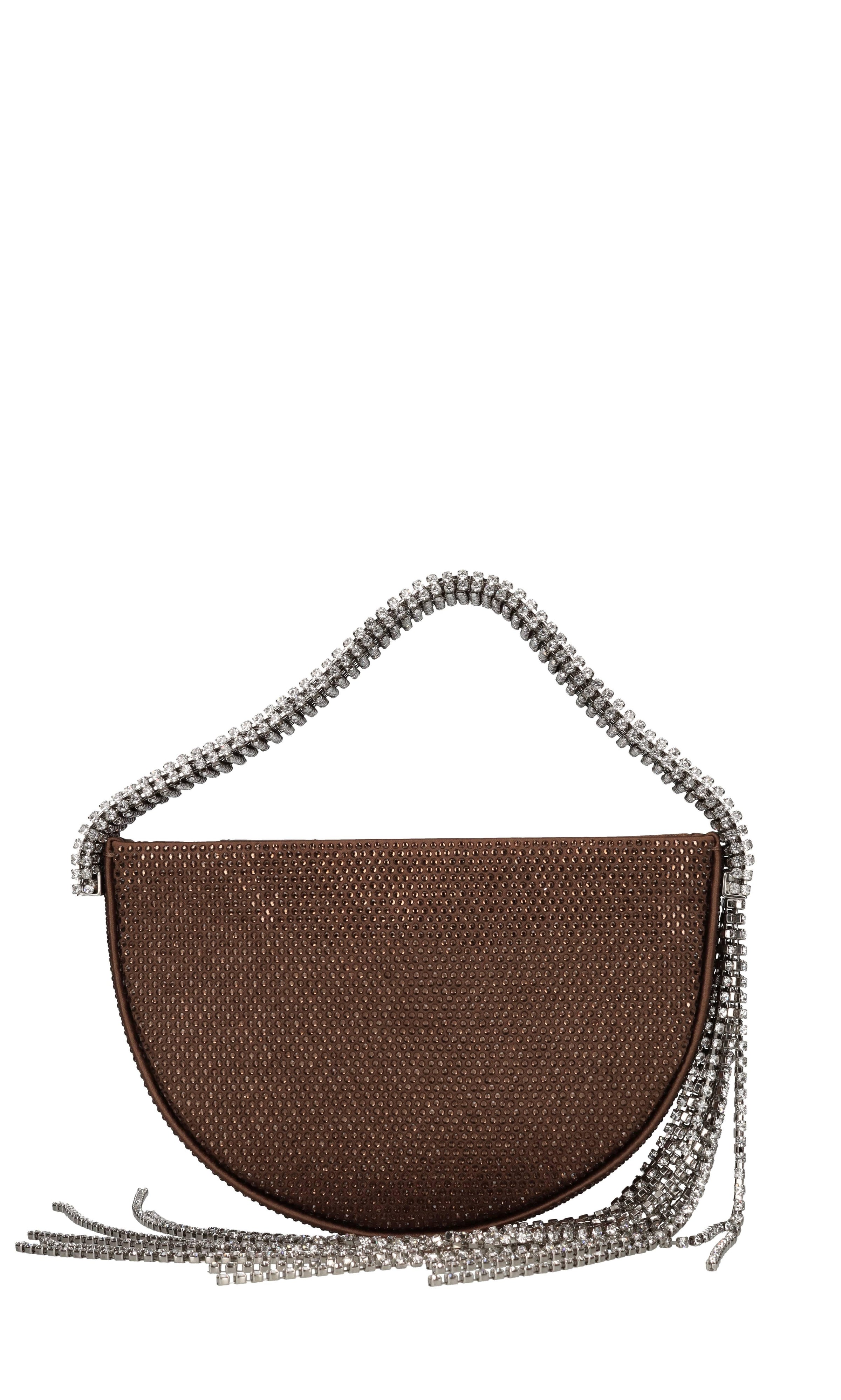Borsa in raso e strass 