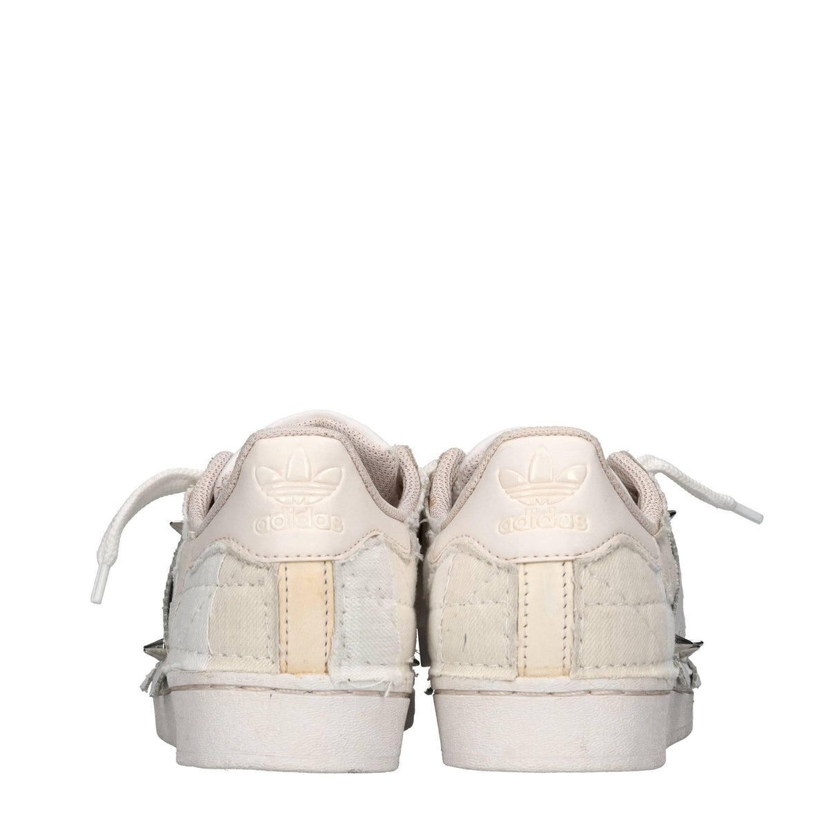 Sneakers in ecopelle e tessuto 