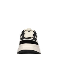 Sneakers in pelle e camoscio 