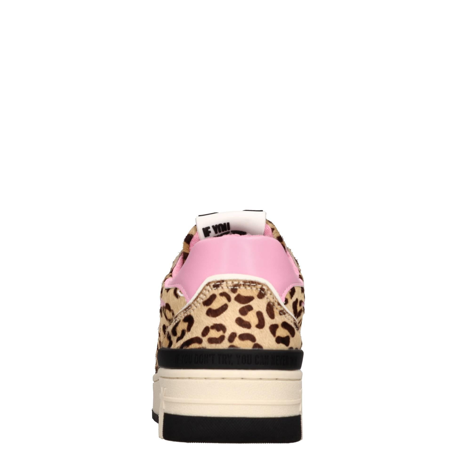 Sneakers in pelle ed ecocavallino 